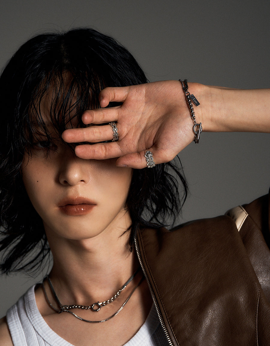 ブレスレット [LAN ARCHIVE_official][2115] Grain Stone Bracelet 2115] Grain Stone Bracelet - LAN ARCHIVE | 60% - Asian