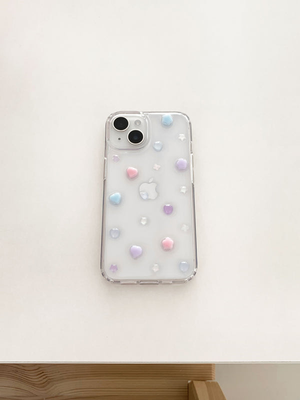 glow resin phone case