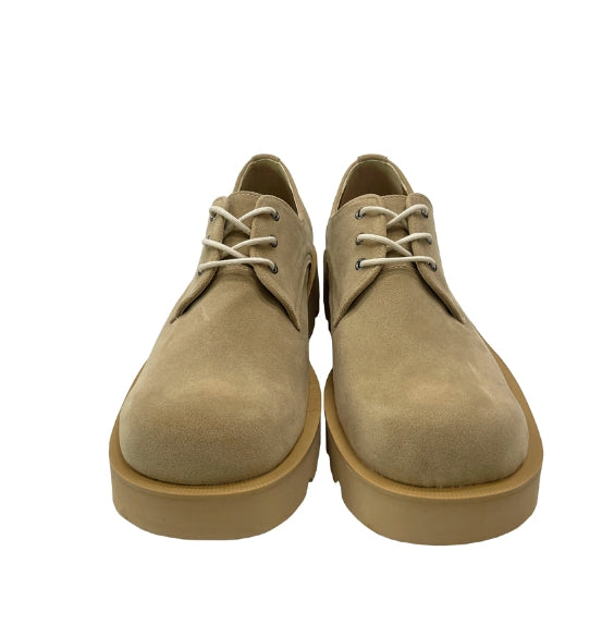 Sand Suede Loafers