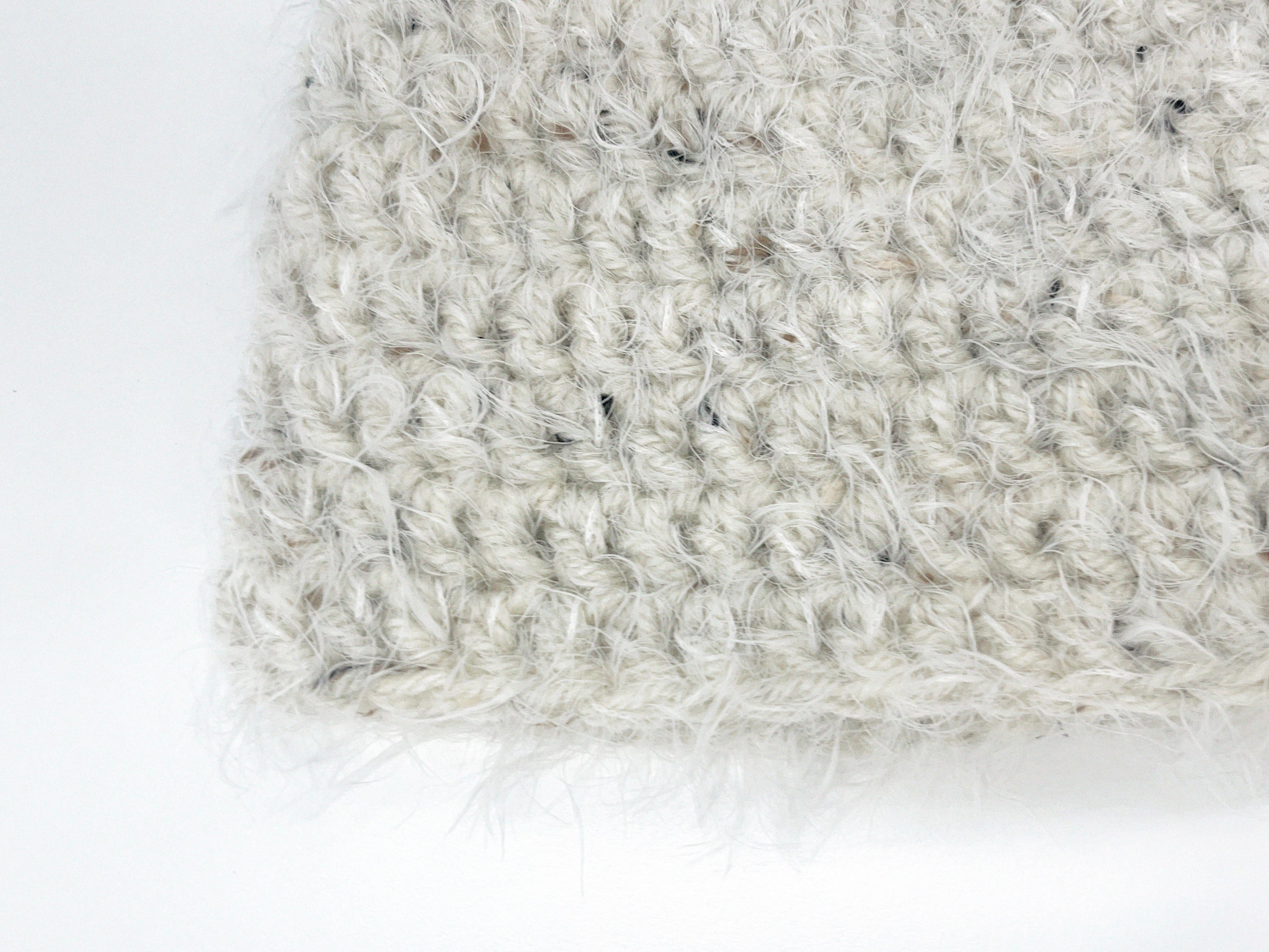 Hairy Knit Beanie