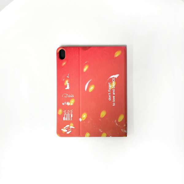 Strawberry iPad case - Coral