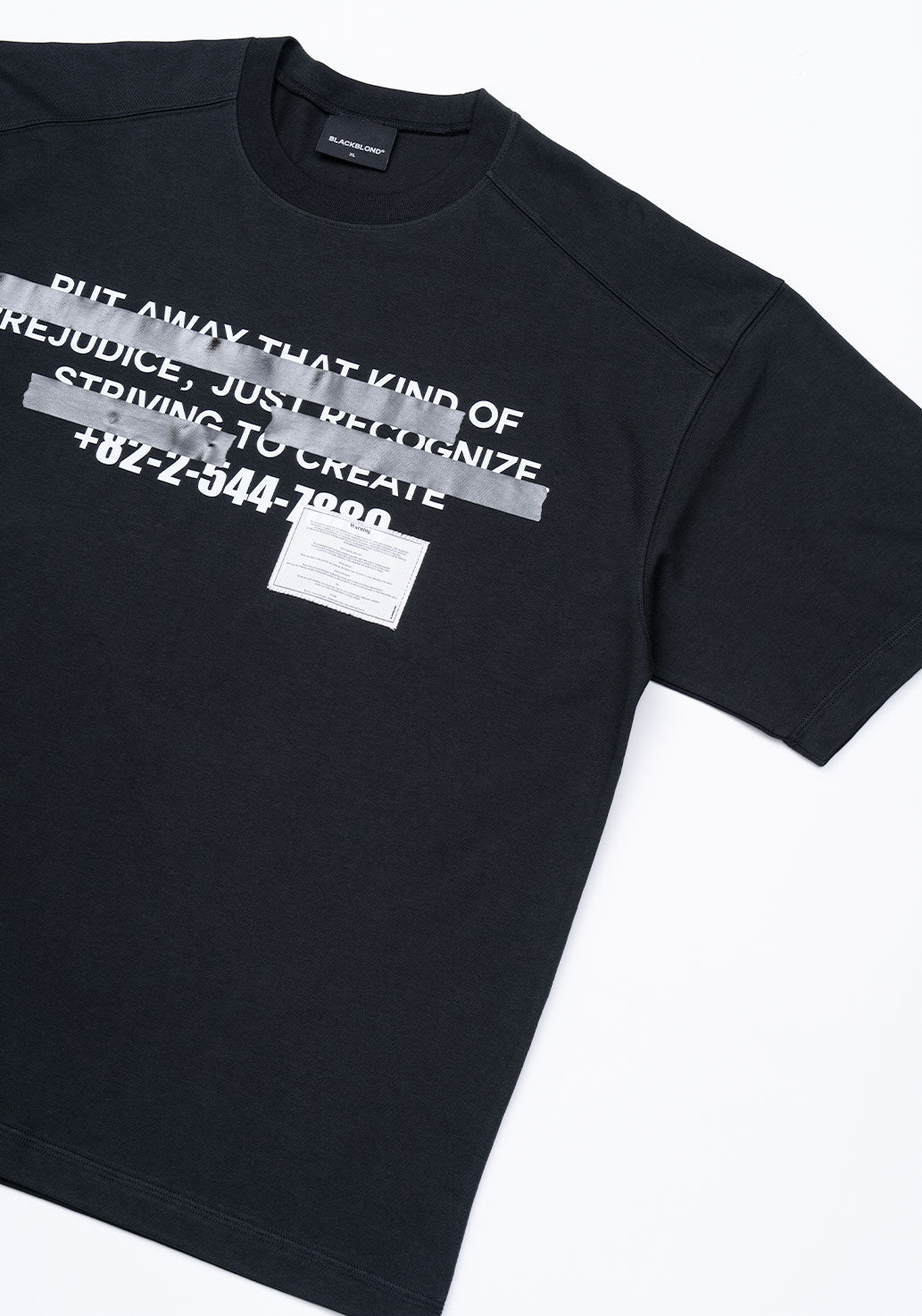 BBD Hidden Slogan T-Shirt (Black)