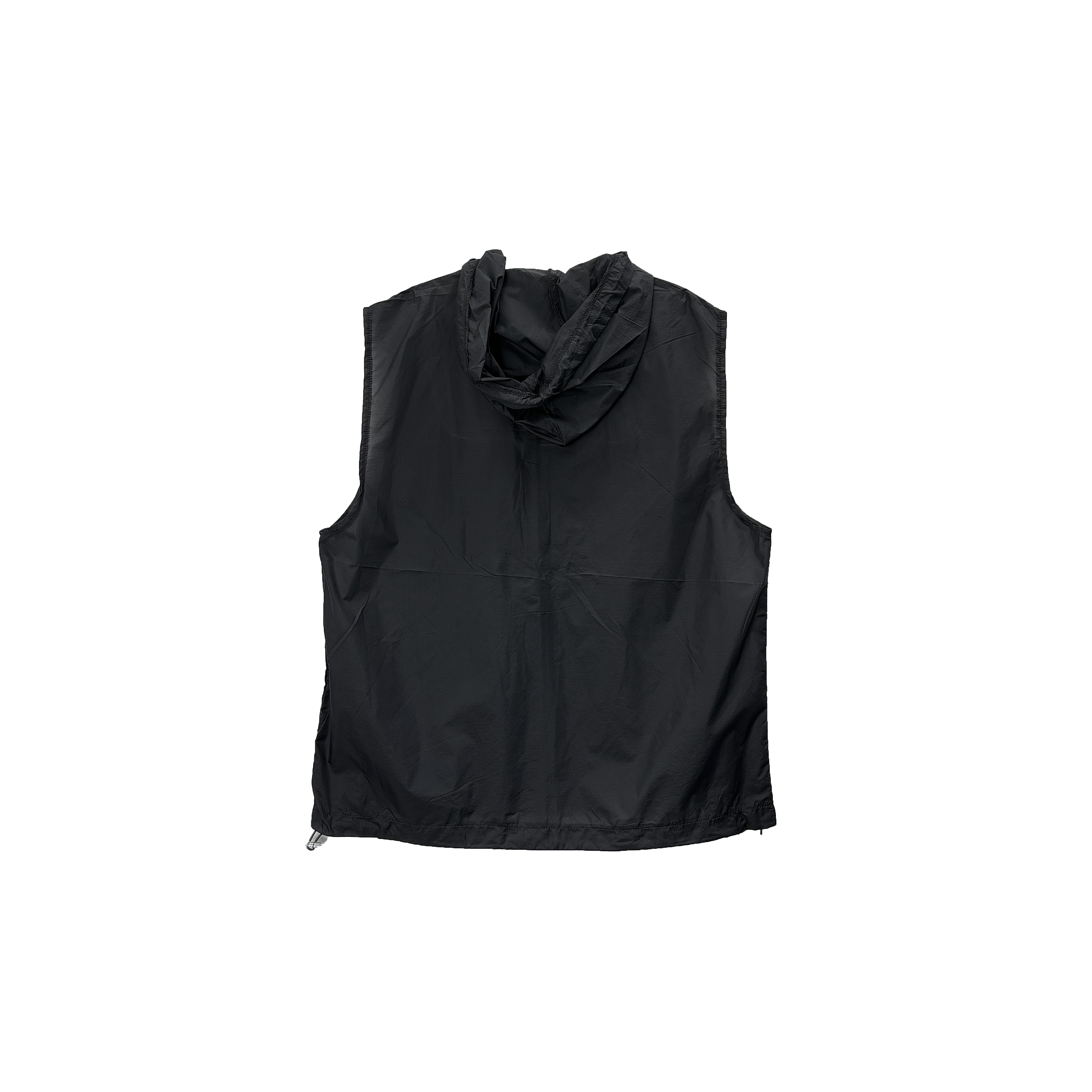 square hood vest