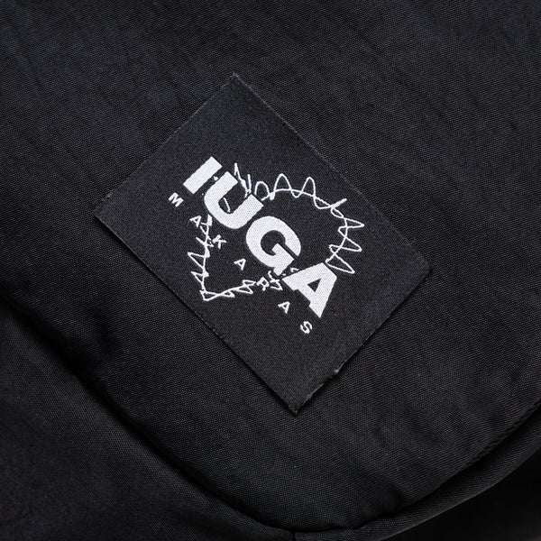 Printed Hidden Pocket Backpack (Black)