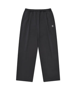 One-Tuck Semi-Wide Fit Sweatpants Charcoal