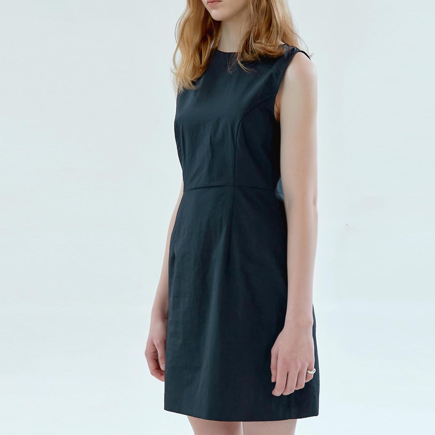 FREESIA summer mini dress [navy]