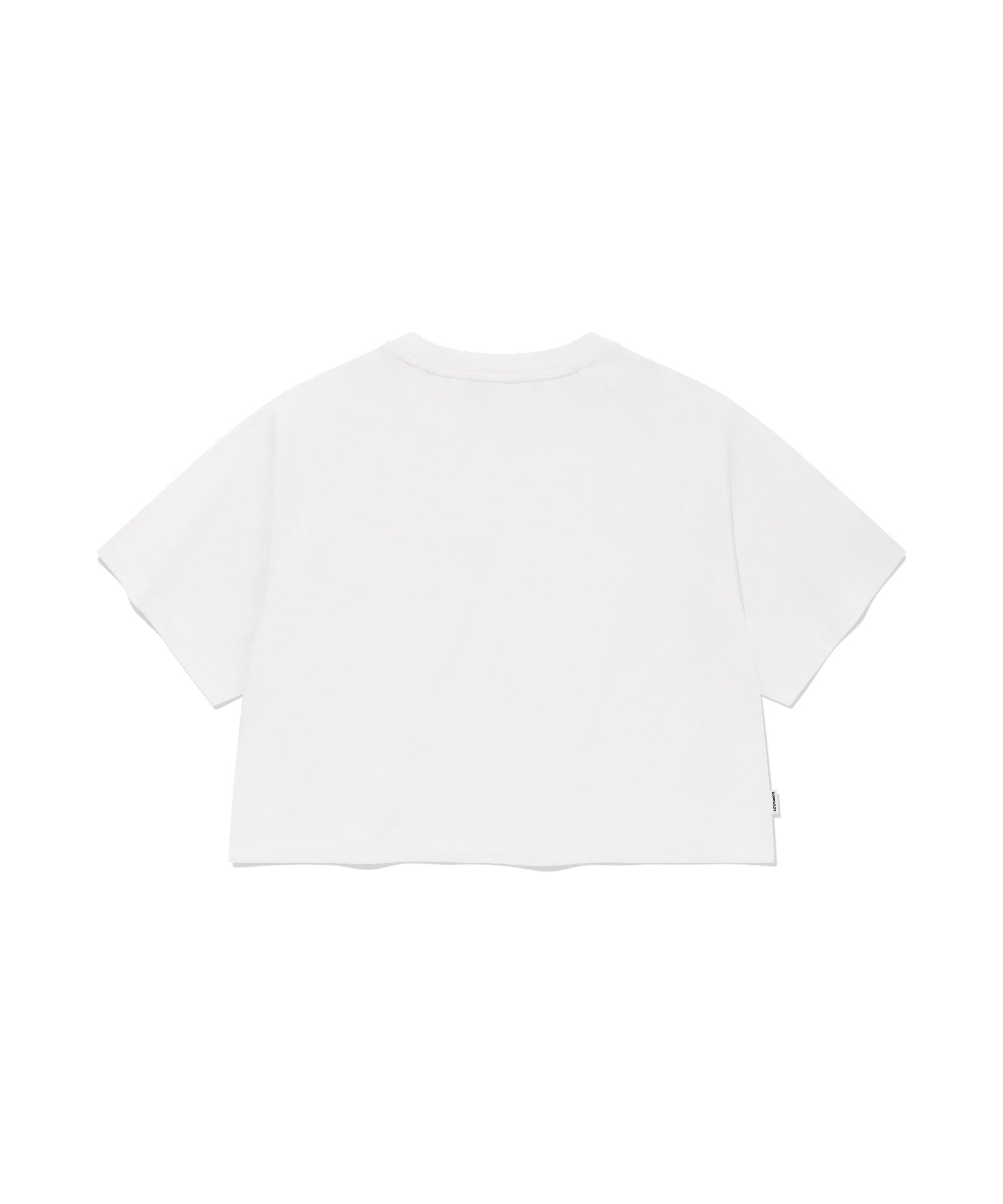 Women's Ice String Crop T-Shirt White