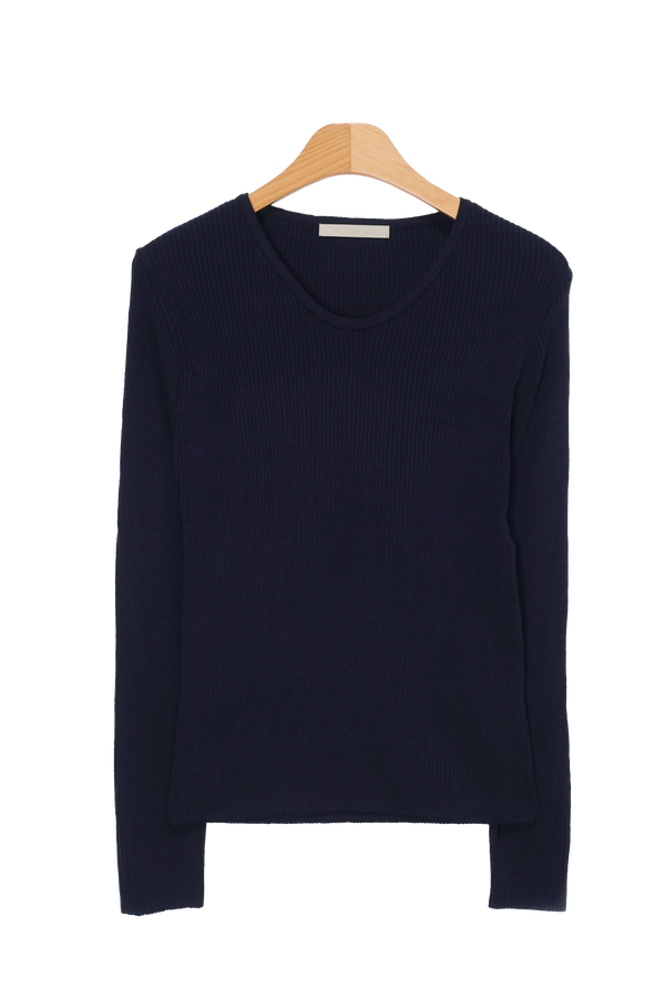 Flami U-Neck SpringSlim Fit Knitwear