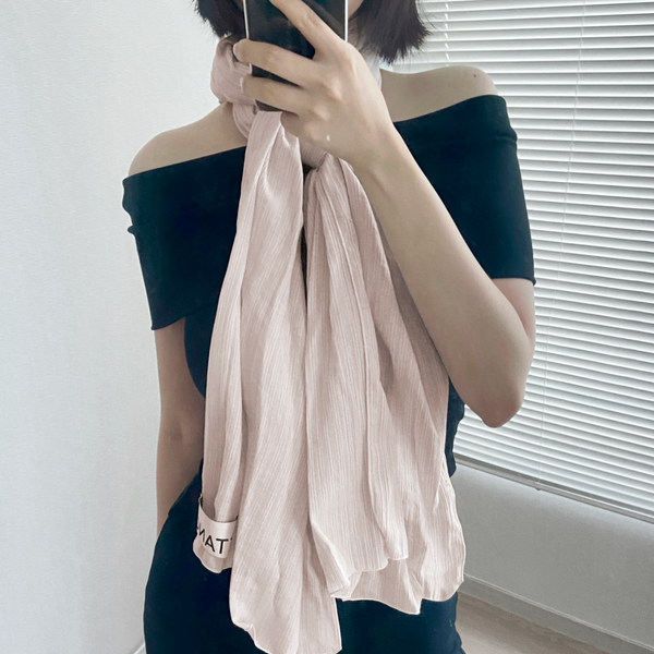 [MADE] Étang Scarf | Pink