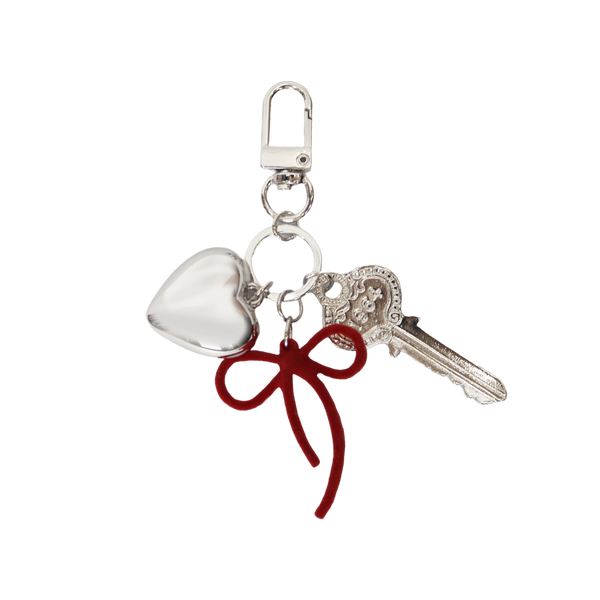 RIBBON UNLOCKED KEYRING (2 COLORS)