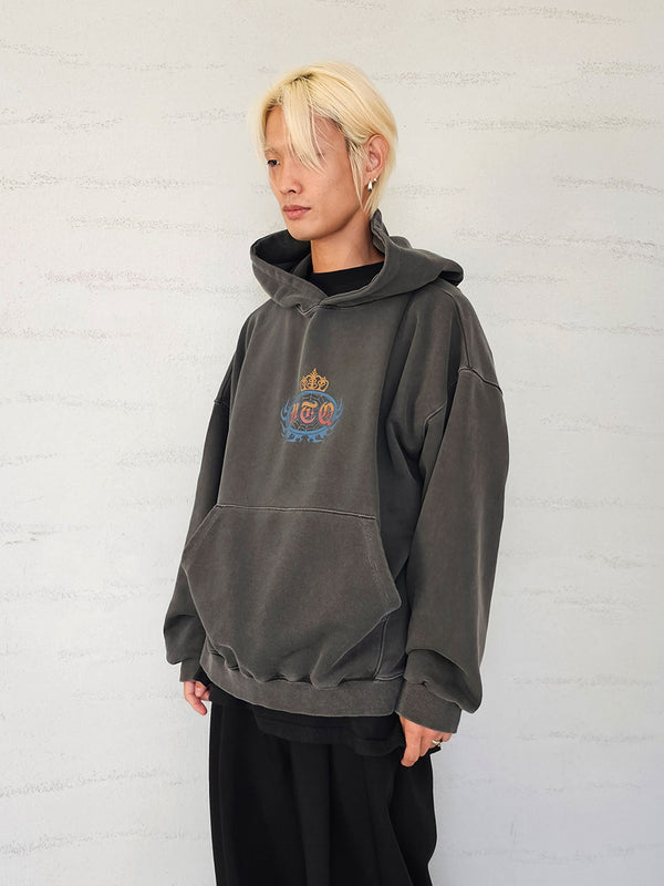 VENTIQUE Pigment Sword King hoodie 2colors