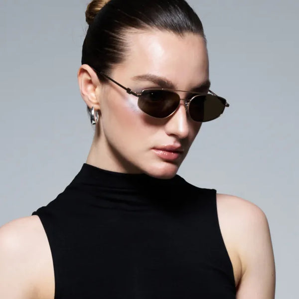 STAINLESS GB97 SUNGLASS GOLD