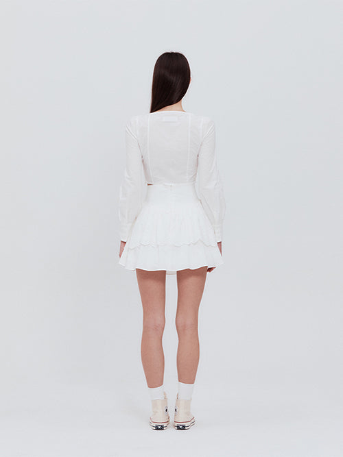 Irene skirt (Ivory)