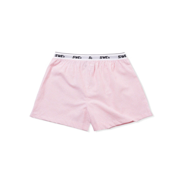 BOXER SHORTS - STRIPED PINK