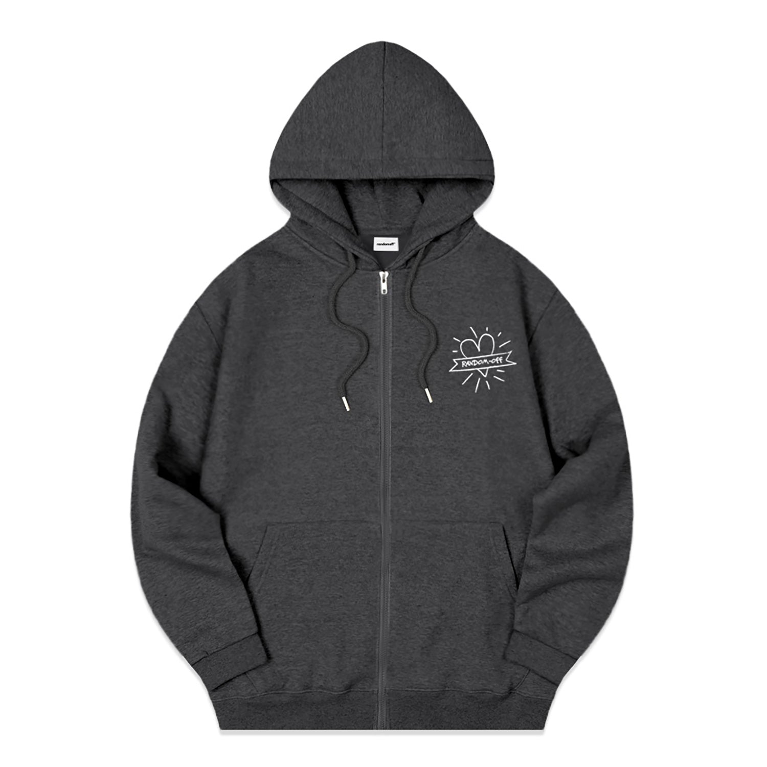 HEART BEAM HOODIE ZIP-UP