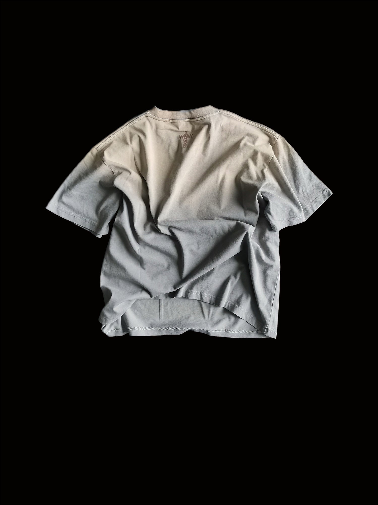 トーテムプリントヴィンテージウォッシュドTシャツ