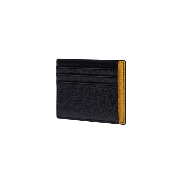 Crispe Mutiple Cardholder_Black, Yellow