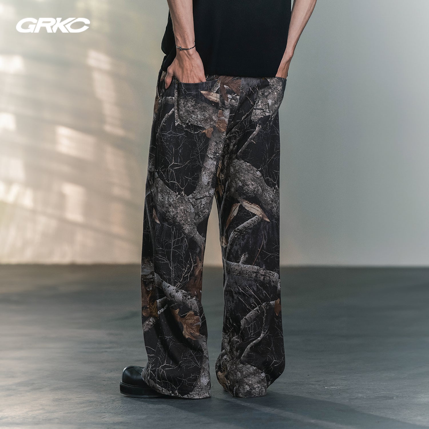 CAMO CANVAS PANTS