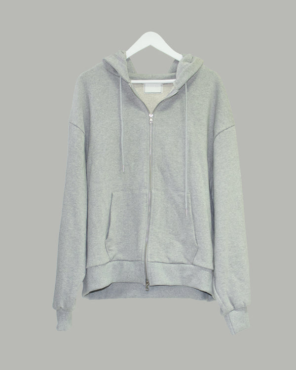 Poi two-way hooded zip-up