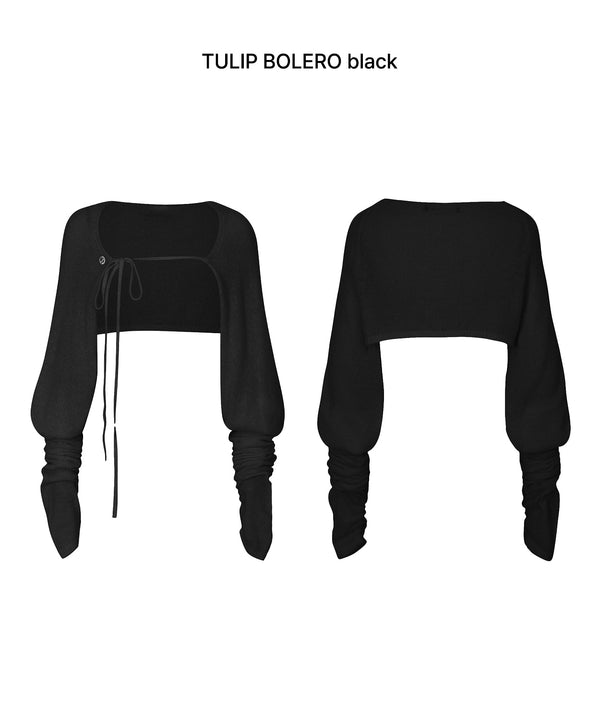 TULIP BOLERO black