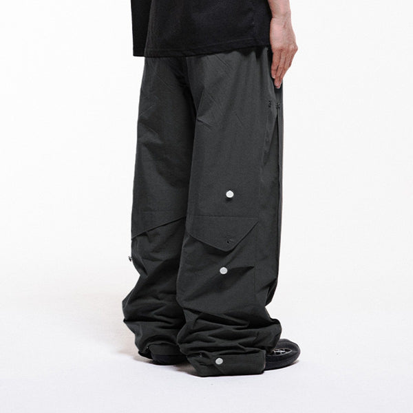 TCM snap pants (charcoal)