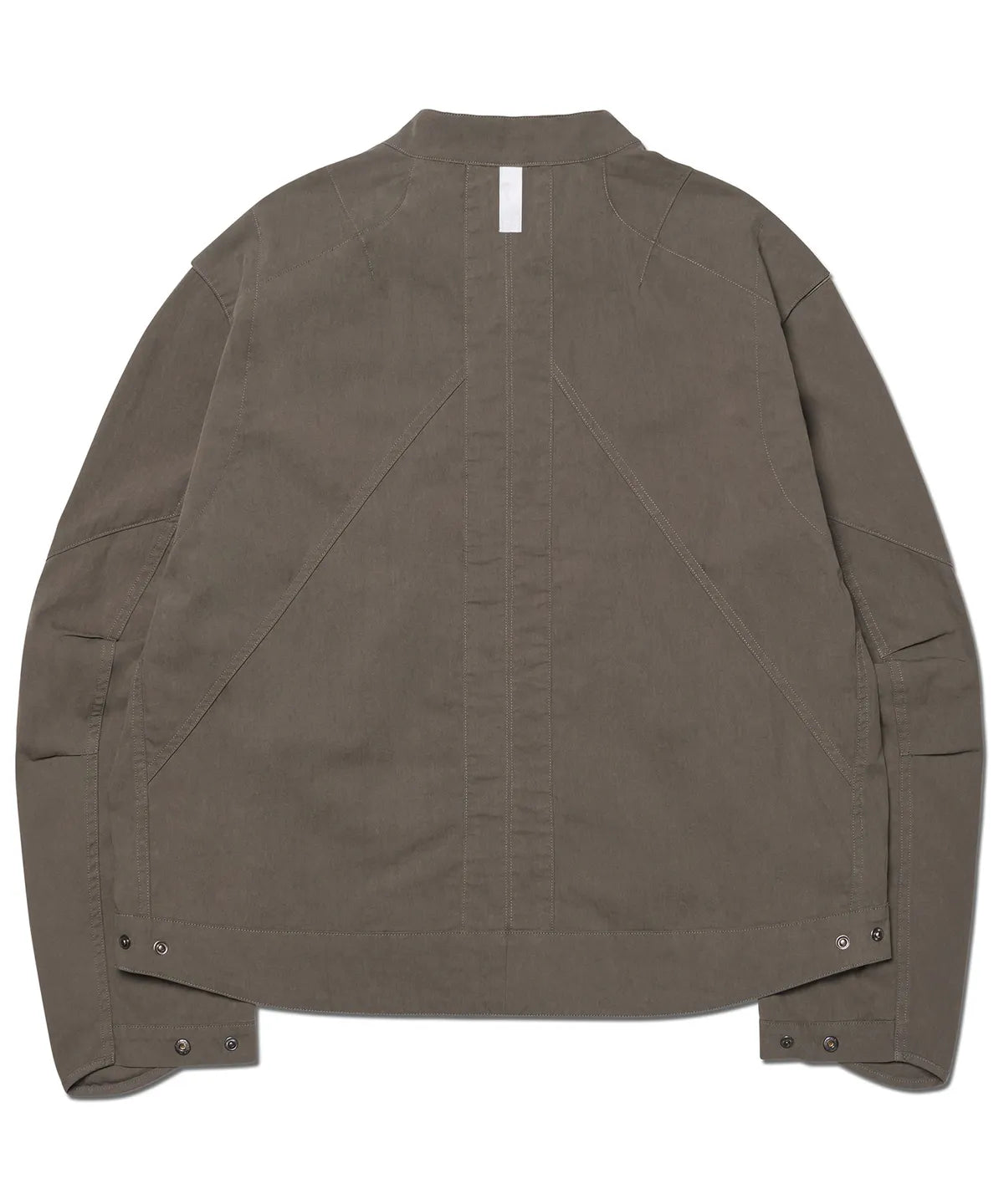 SLASH ZIPPER JACKET - WASHED GRAY