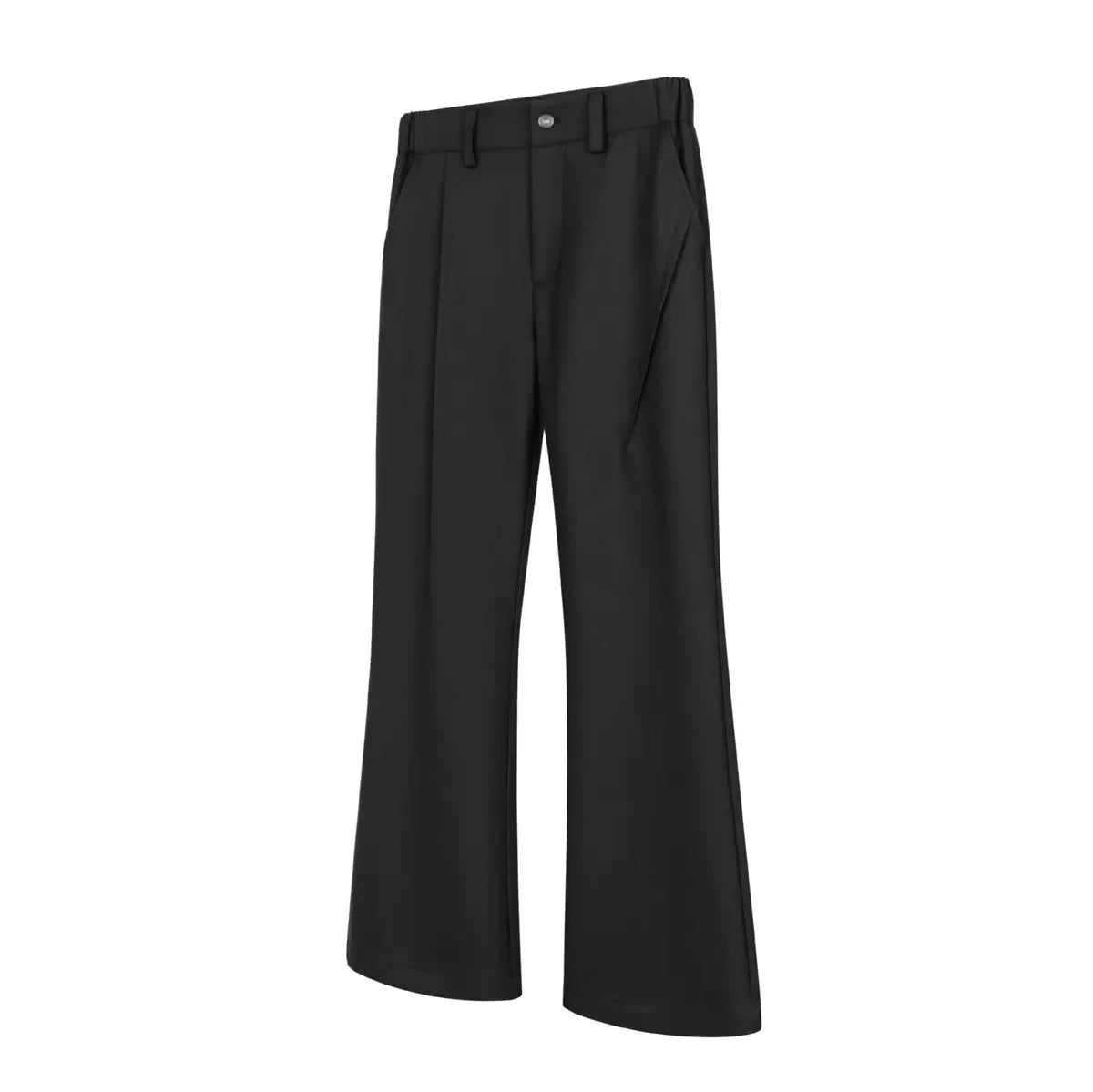 カーブシームリンクルカジュアルパンツ