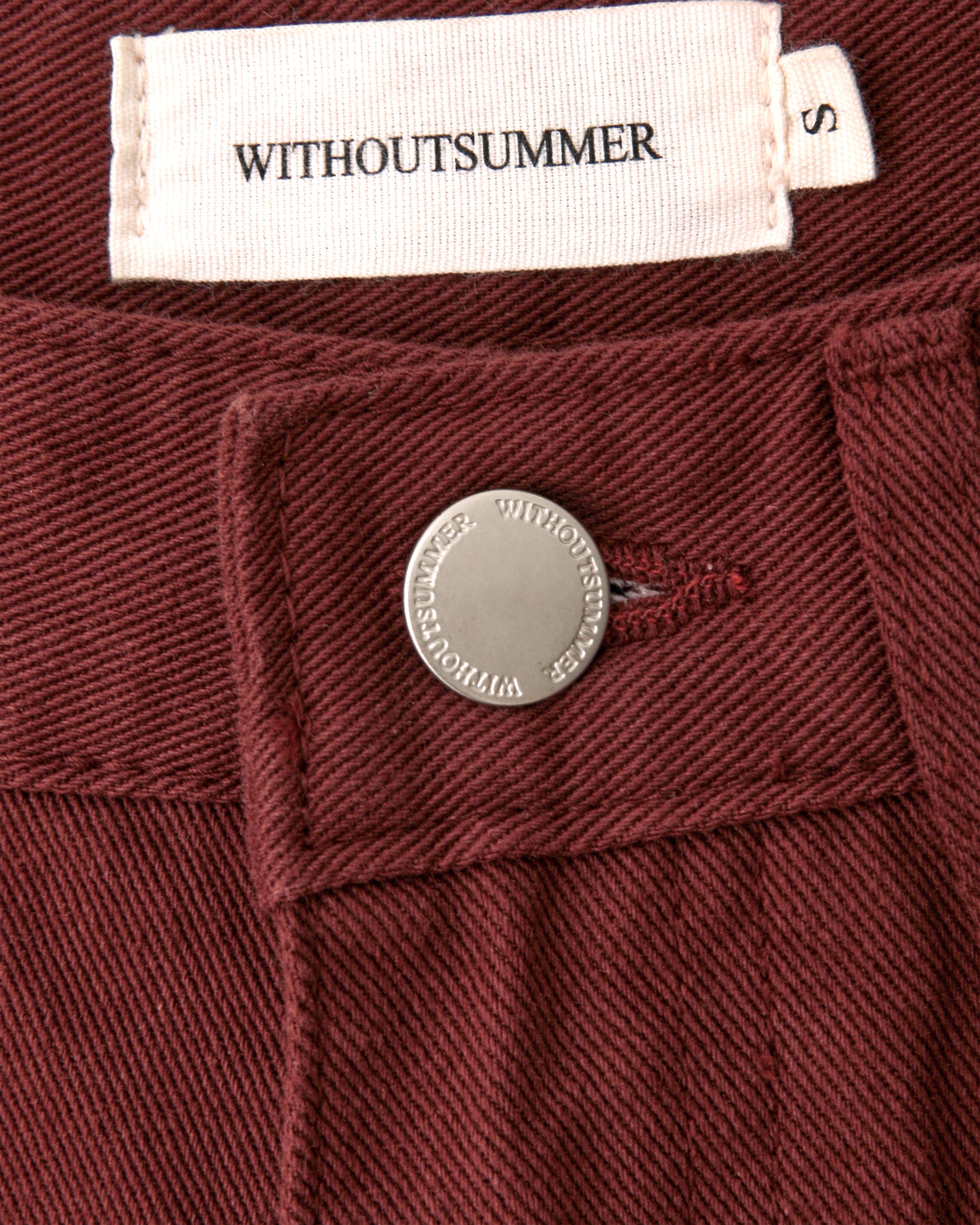 Pear cotton pants_wine