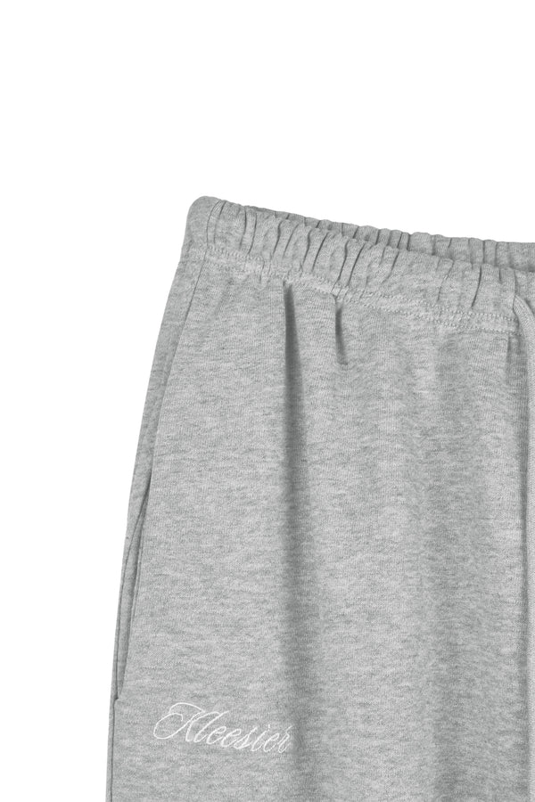 Basic logo string jogger pants, Gray