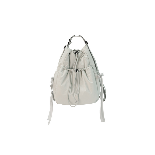 Kiki Ribbon Shoulder & Backpack / Gray