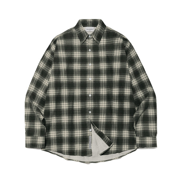 Mellow Check Shirt-Black