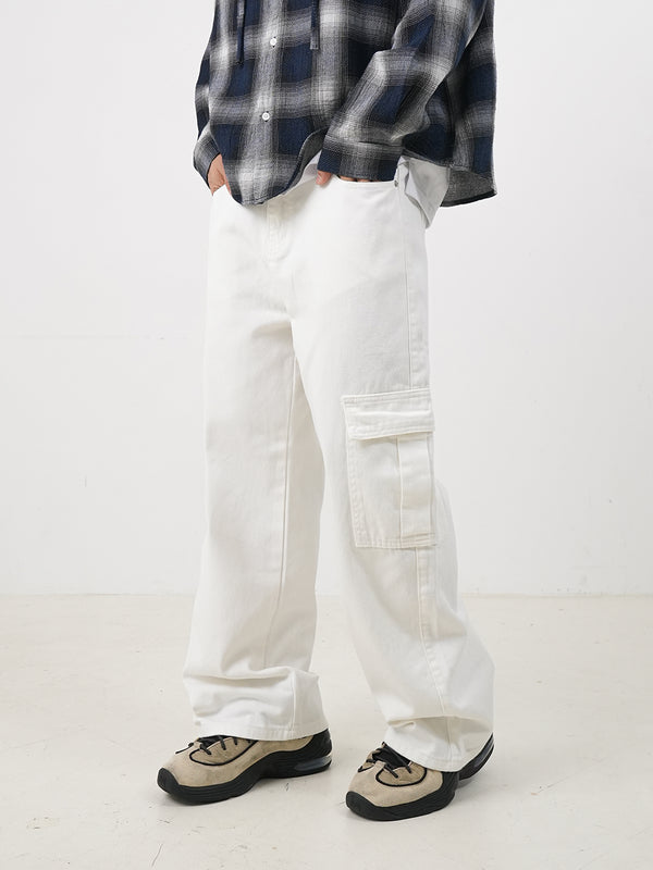 Basic cargo cotton pants 5color