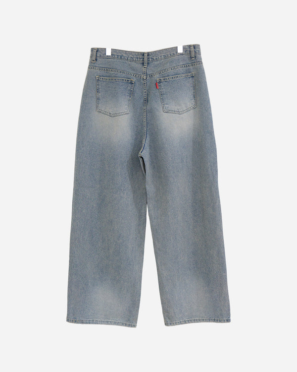 Sand Cat Brush Denim Pants