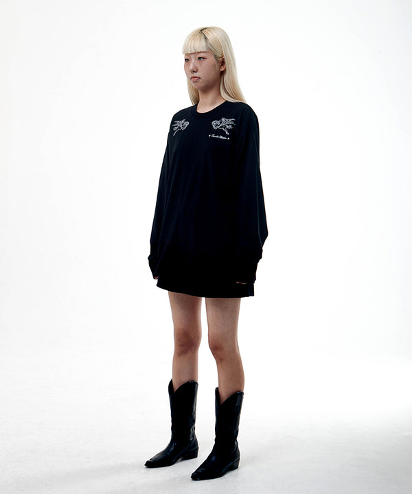 ARCHIVE PEGASOS LONG SLEEVE-BLACK