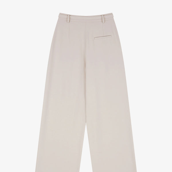 Waist String Pants Beige