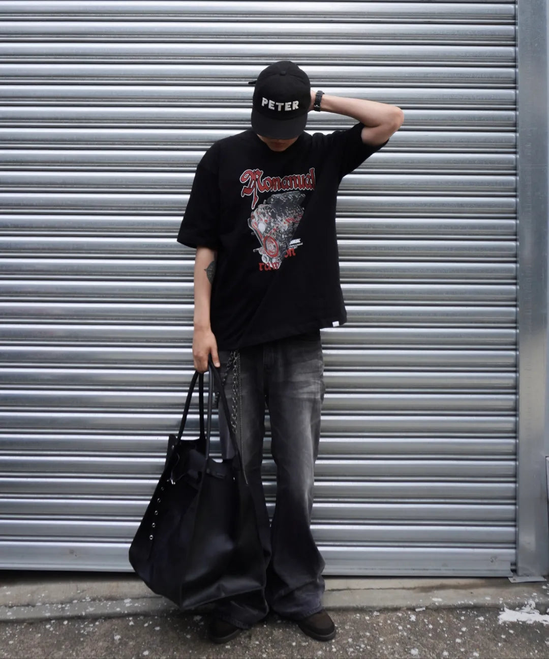 NM ENGINE T-SHIRT - WHITE