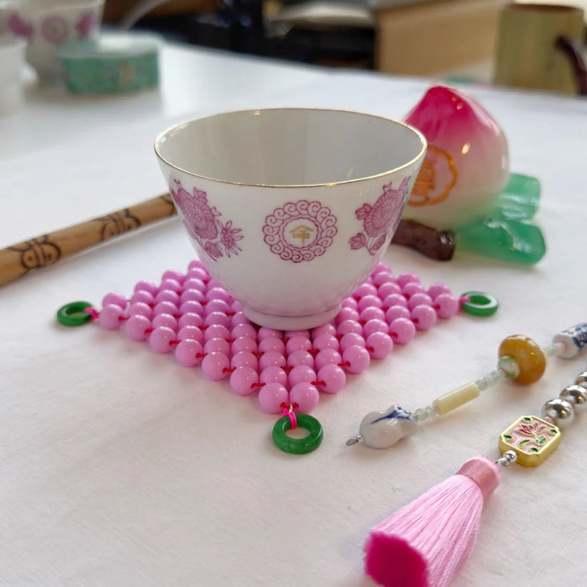 ブレスドフルーツコースター 🍑 玉桃 ꒰ made to order ꒱