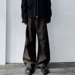 ストライプカーブブレイドカジュアルパンツ