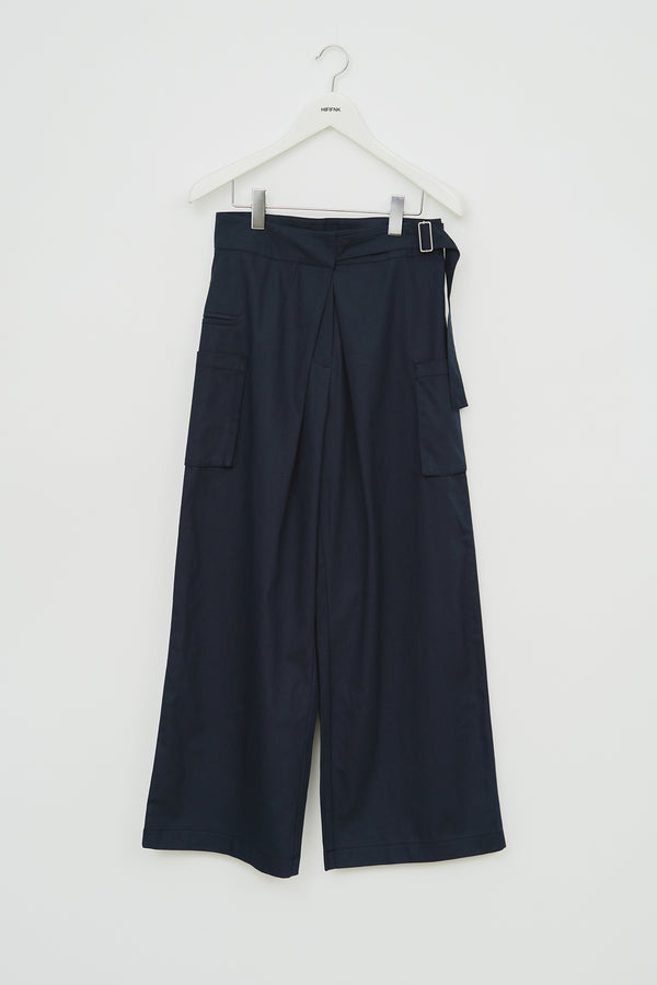 (W) Iso Wrap Wide Pants (2color)