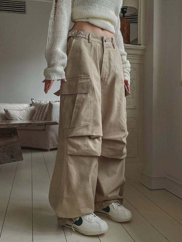 Media Cotton Bijo Wide Pants