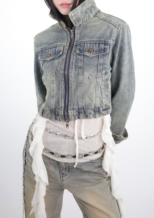 StrongSilhouette Denim jacket