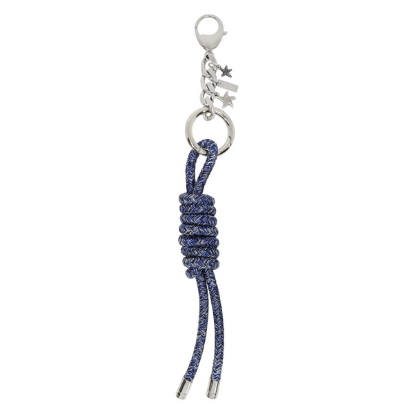 [4106] Ocean Rope Buckle Keyring (BLUE)