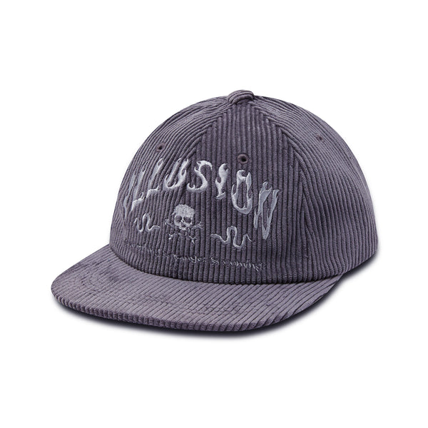 Illusion Corduroy Cap Grey