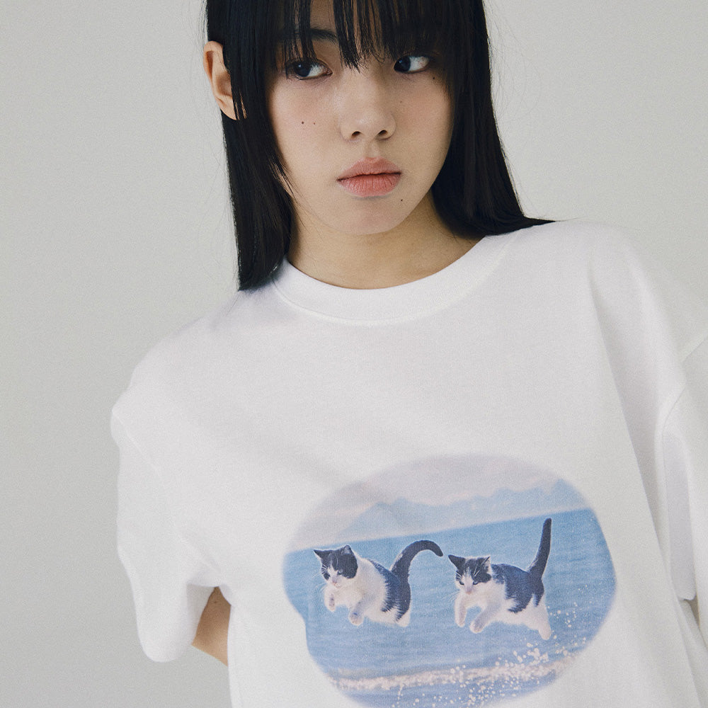 DOLPHIN CAT T SHIRT