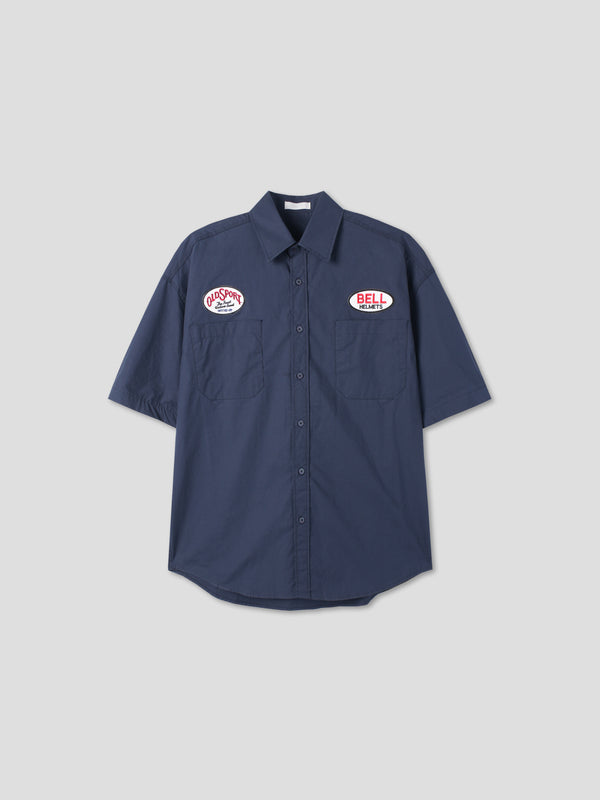 Bell patch half shirts 4color