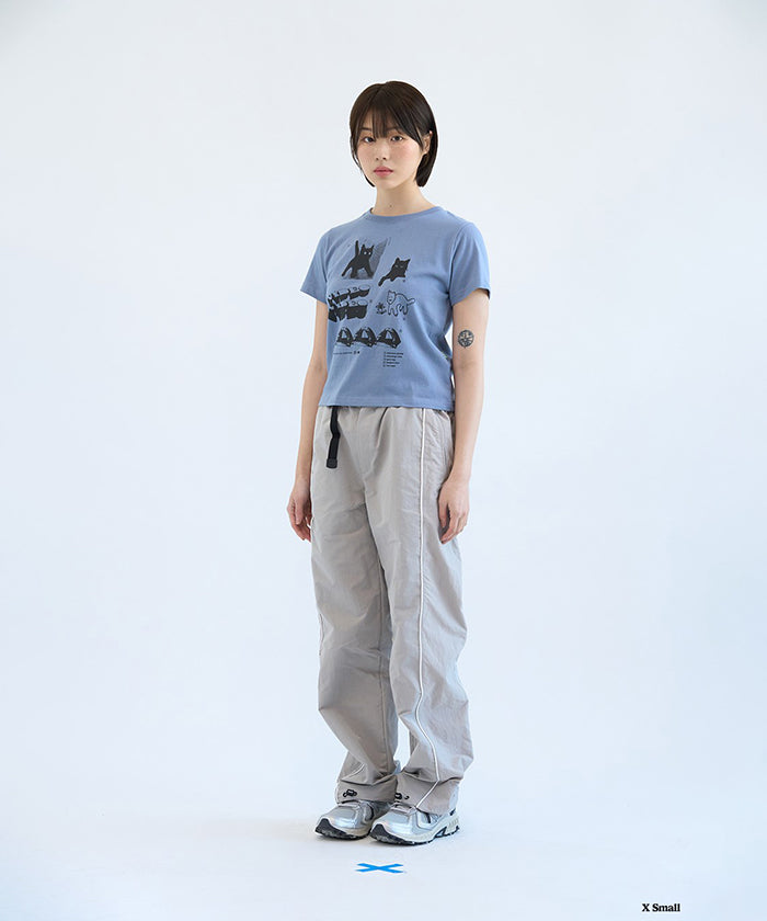 IBEUMYEON BARO HIPSTER T-SHIRTS [BLUE]