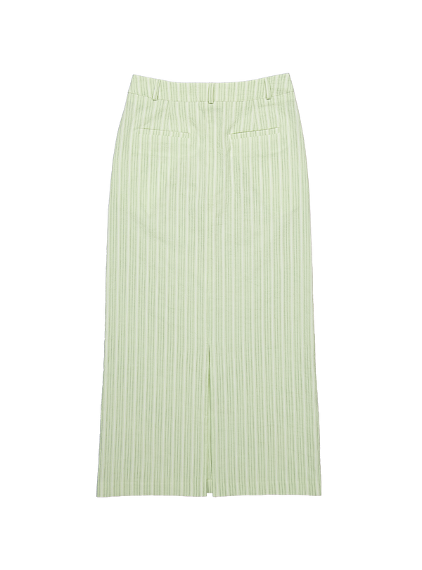 Cozy cotton skirt (green)