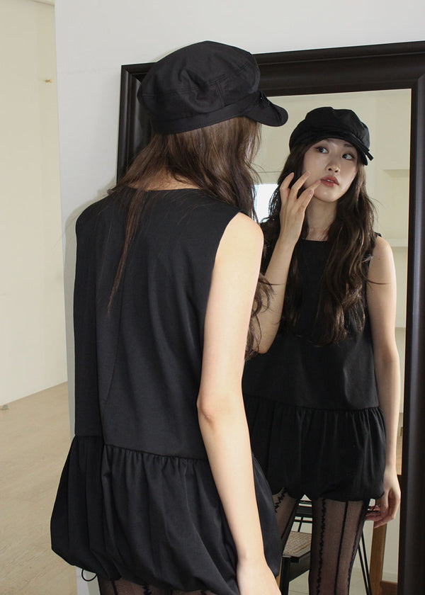 RIBBON BERET CAP