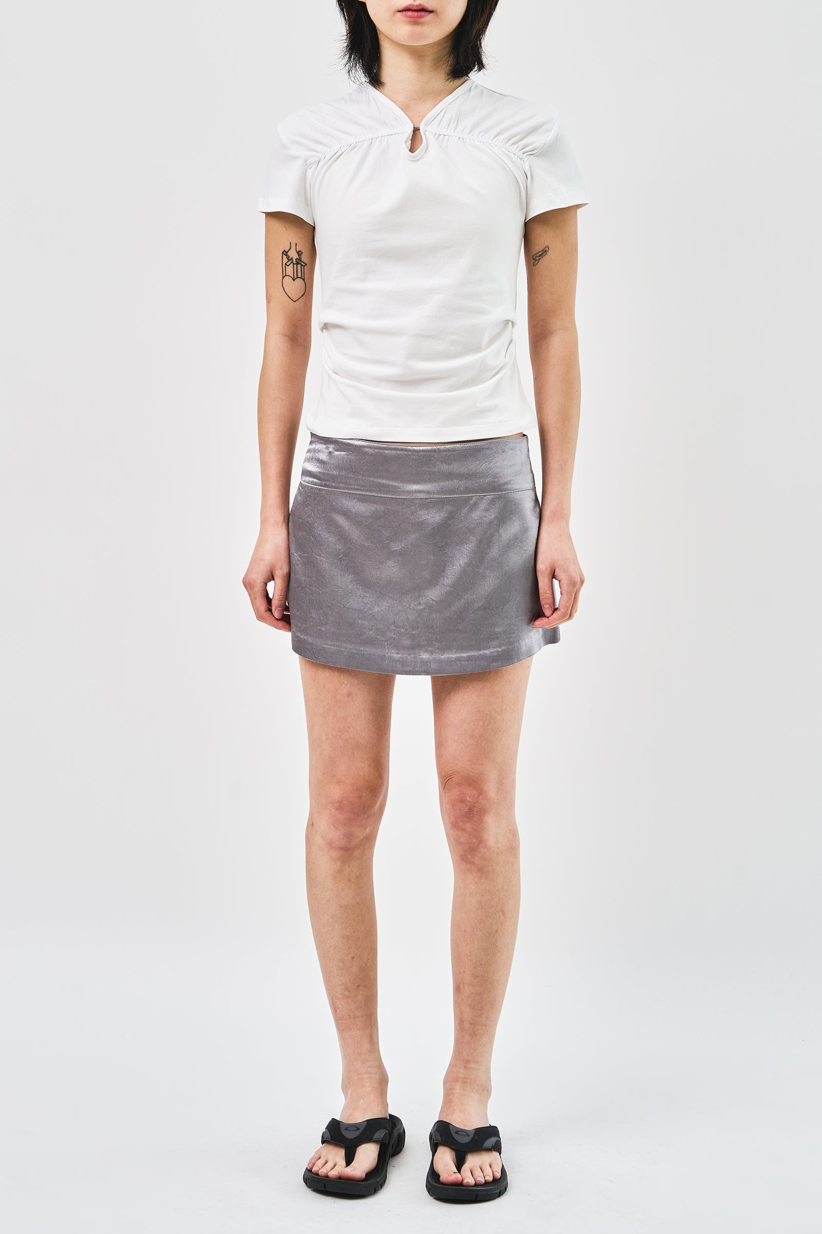 (W) Happer Mini Skirt (2color)