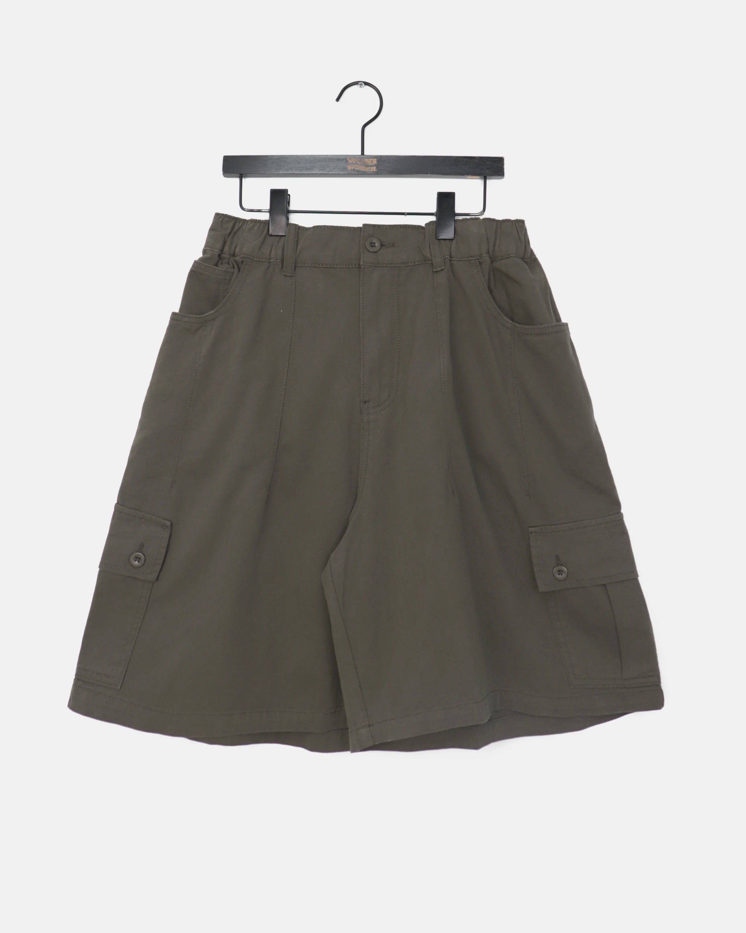 【即日発送】[MADE] シモピグメントバンディングコットンロングワイドパンツ 